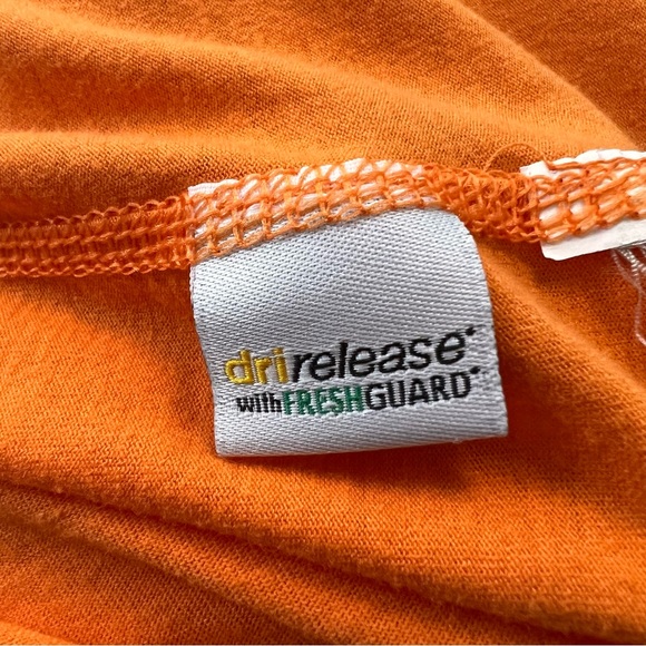 Dickies Performance System Tee Shirt Size Small Orange - Picture 8 of 11